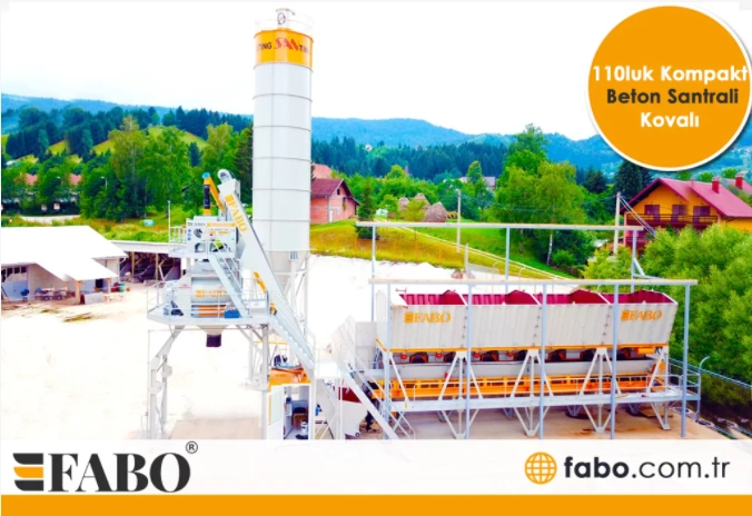 110luk Kompakt Beton Santrali Kovalı