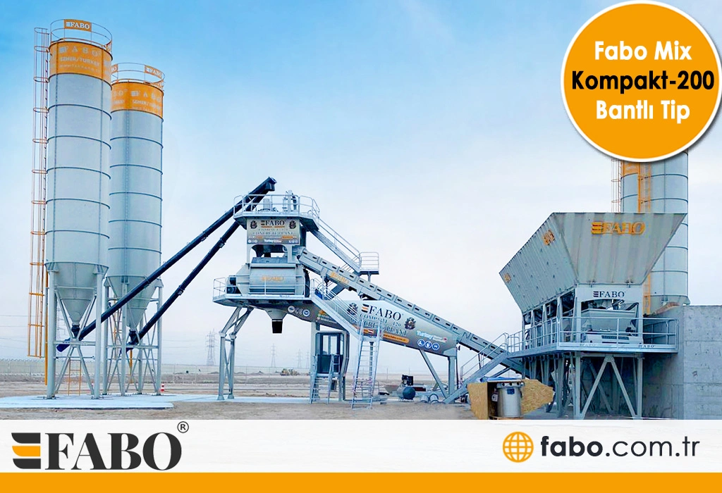 200’lük Kompakt Beton Santrali