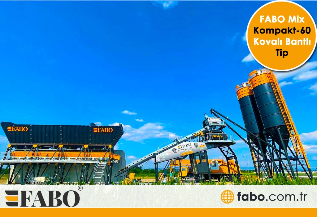 60’lık Kompakt Beton Santrali