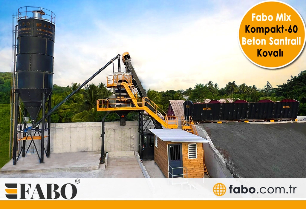 60’Lık Kompakt Beton Santrali Kovalı