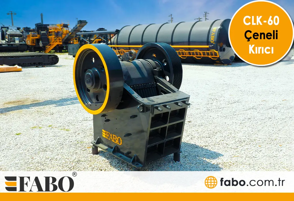 CLK-60 Çeneli Kırıcı