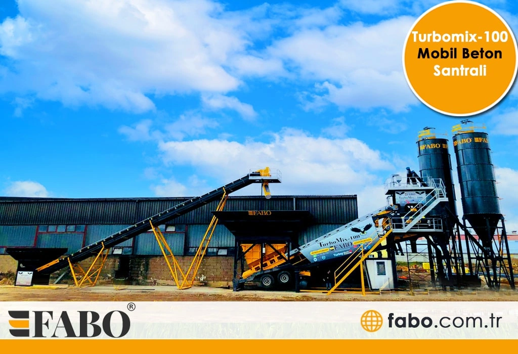 Turbomix-100 Mobil Beton Santrali