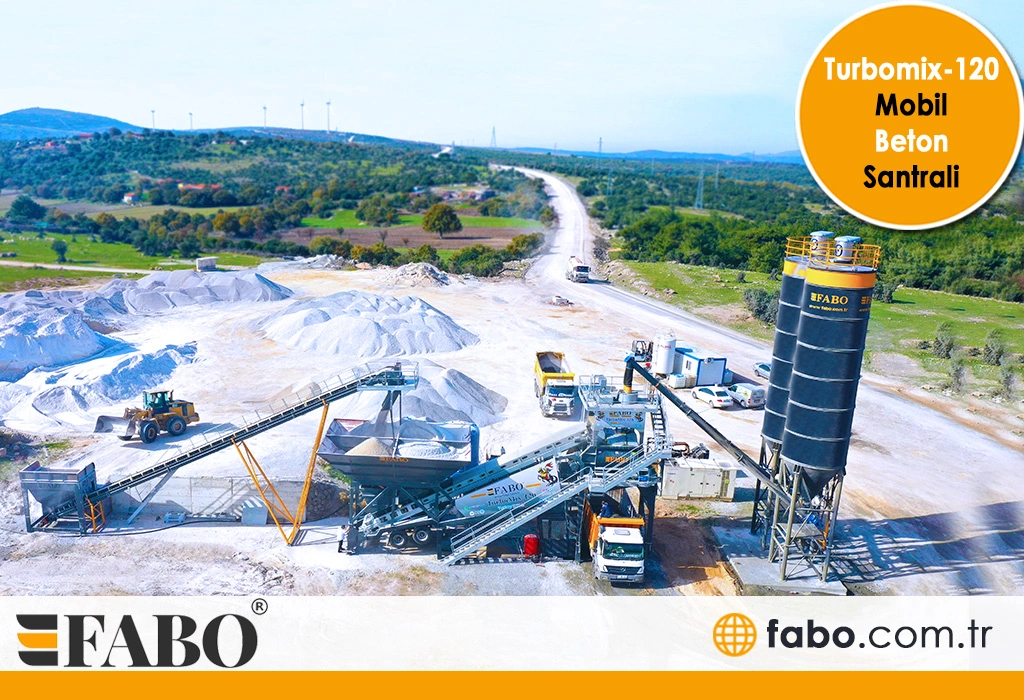 Turbomix-120 Mobil Beton Santrali