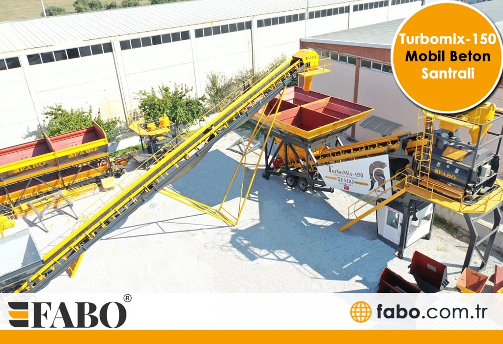 Turbomix-150 Mobil Beton Santrali